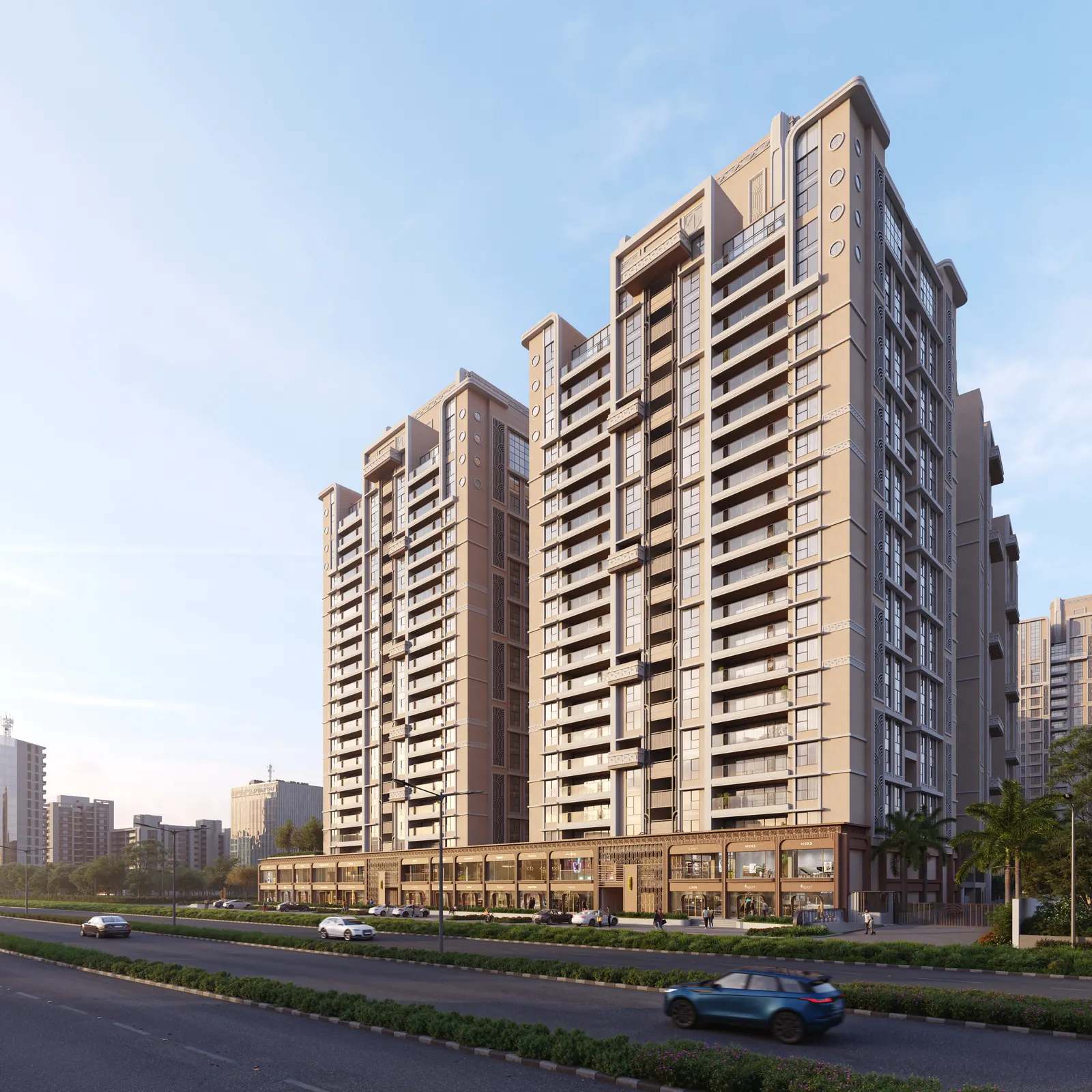 Venus towers street view